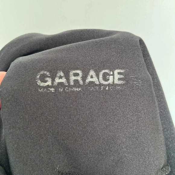 5/20$ Garage Metallic Black High-Waisted Leggings size small - Picture 5 of 7